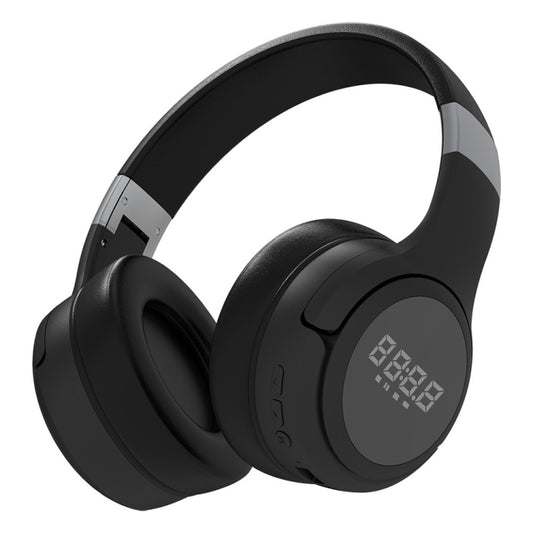 ZEALOT B28 Folding Headband Bluetooth Stereo Music Headset with Display (Black) - Headset & Headphone by ZEALOT | Online Shopping UK | buy2fix