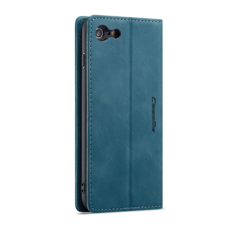 CaseMe-013 Multifunctional Retro Frosted Horizontal Flip Leather Case for iPhone 6 Plus / 6s Plus, with Card Slot & Holder & Wallet(Blue) - More iPhone Cases by CaseMe | Online Shopping UK | buy2fix