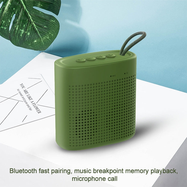 EBS-037 Portable Outdoor Card Mini Wireless Bluetooth Speaker(Blue) - Mini Speaker by buy2fix | Online Shopping UK | buy2fix