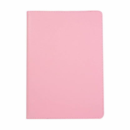 For iPad 10.2 / iPad Air 2019 10.5 / iPad 10.2 2020 Litchi Texture Horizontal Flip 360 Degrees Rotation Leather Case(Pink) - iPad 10.2 Cases by buy2fix | Online Shopping UK | buy2fix