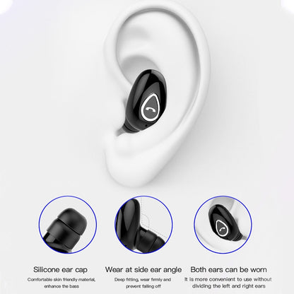 YX01 Sweatproof Bluetooth 4.1 Wireless Bluetooth Earphone with Charging Box, Support Memory Connection & HD Call(Flesh Color) - Bluetooth Earphone by buy2fix | Online Shopping UK | buy2fix