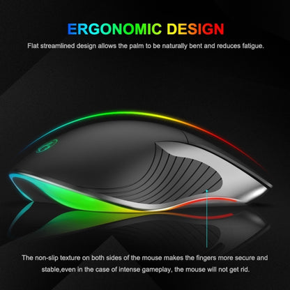 iMICE X6 Wired Mouse  6-button Colorful RGB Gaming Mouse(Black) - Wired Mice by iMICE | Online Shopping UK | buy2fix