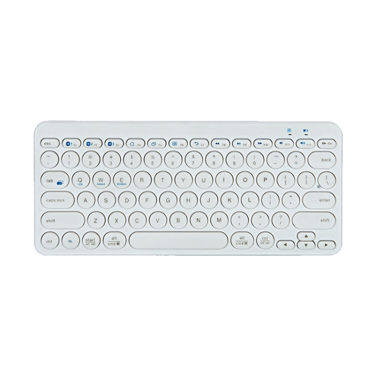 K380 Portable Universal Multi-device Wireless Bluetooth Keyboard (White) -  by buy2fix | Online Shopping UK | buy2fix