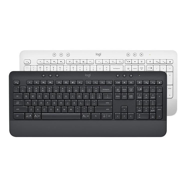 Logitech K650 Wireless Bluetooth Dual Mode Silent Keyboard (Black) - Wireless Keyboard by Logitech | Online Shopping UK | buy2fix