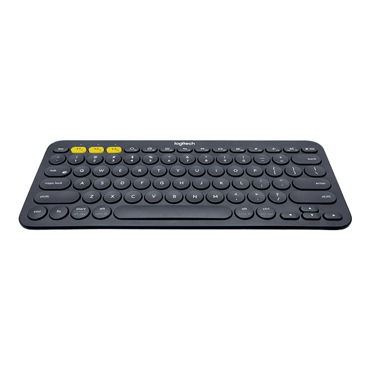 Logitech K380 Portable Multi-Device Wireless Bluetooth Keyboard(Black) - Wireless Keyboard by Logitech | Online Shopping UK | buy2fix