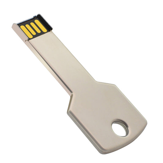 1GB USB 2.0 Metal Key Shape USB Flash Disk - USB Flash Drives by buy2fix | Online Shopping UK | buy2fix