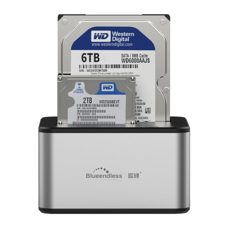 Blueendless 2.5 / 3.5 inch SATA USB 3.0 2 Bay Offline Copy Hard Drive Dock (AU Plug) -  by Blueendless | Online Shopping UK | buy2fix