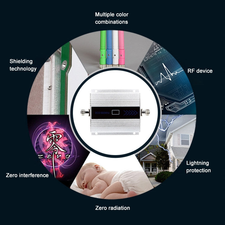 DCS-LTE 4G Phone Signal Repeater Booster, EU Plug - Security by buy2fix | Online Shopping UK | buy2fix