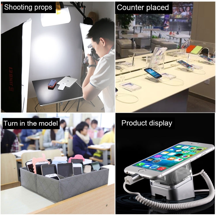 S10 Burglar Display Holder / Anti-theft Display Stand with Remote Control for Mobile Phones with Type-C / USB-C Port - Security by buy2fix | Online Shopping UK | buy2fix
