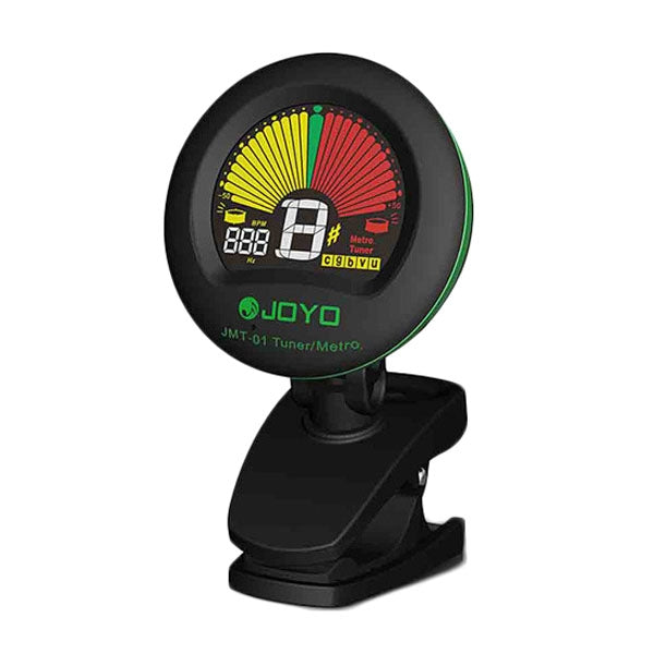 JOYO JMT-01 Clip-on Electric Guitar Tuner & Metronome Built-in Mic Color Screen for Guitar Violin Ukulele(Black) - Stringed Instruments by JOYO | Online Shopping UK | buy2fix