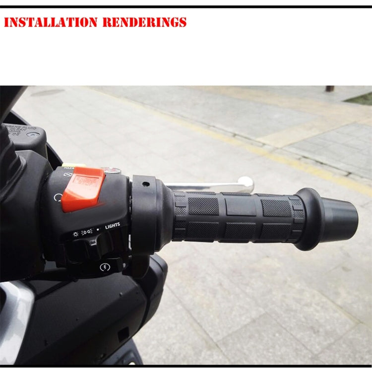 CS-203A1 Motorcycle Modified Electric Heating Hand Cover Heated Grip Handlebar, Upgrade Version - Grips by buy2fix | Online Shopping UK | buy2fix