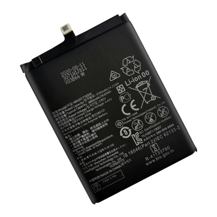 3800mAh HB525777EEW Li-Polymer Battery Replacement for Huawei P40 / P40 Pro - For Huawei by buy2fix | Online Shopping UK | buy2fix
