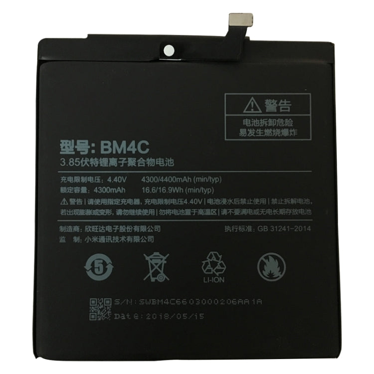 BM4C 4300mAh for Xiaomi Mi Mix Li-Polymer Battery - For Xiaomi by buy2fix | Online Shopping UK | buy2fix