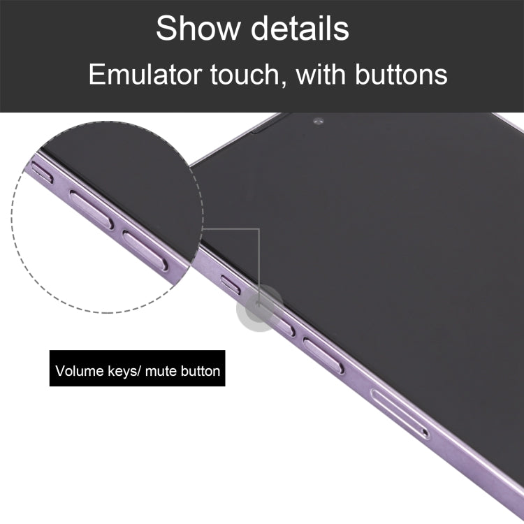 For iPhone 14 Pro Black Screen Non-Working Fake Dummy Display Model (Deep Purple) - For iPhone & iPad by buy2fix | Online Shopping UK | buy2fix