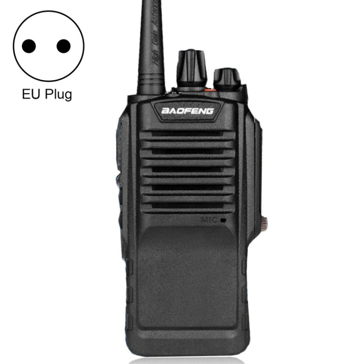 BaoFeng BF-9700 8W Single Band Radio Handheld Walkie Talkie with Monitor Function, EU Plug(Black) - Consumer Electronics by BAOFENG | Online Shopping UK | buy2fix