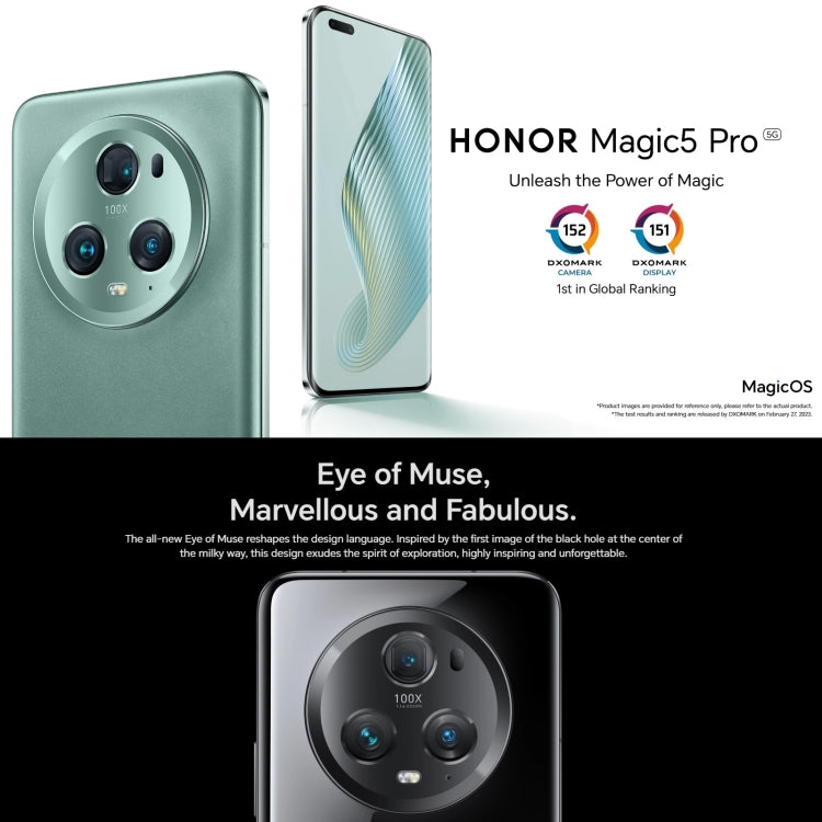 Honor Magic5 Pro 5G PGT-AN10, 50MP Camera, 12GB+256GB, China Version - Honor by Huawei | Online Shopping UK | buy2fix