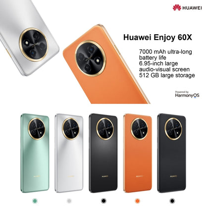 Huawei Enjoy 60X 256GB STG-AL00, China Version, Dual Back Cameras, Side Fingerprint Identification, 7000mAh Battery, 6.95 inch HarmonyOS 3.0 Qualcomm Snapdragon 680 Octa Core 2.4GHz, Network: 4G, OTG, NFC, Not Support Google Play(Emerald) - Huawei Mate & P by Huawei | Online Shopping UK | buy2fix