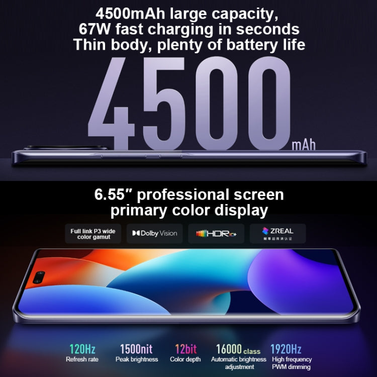 Xiaomi Civi 3 5G, 50MP Camera, 12GB+512GB, Triple Back Cameras + Dual Front Cameras, In-screen Fingerprint Identification, 4500mAh Battery, 6.55 inch MIUI 14 Dimensity 8200-Ultra Octa Core 4nm up to 3.1GHz, Network: 5G, NFC (Purple) - Xiaomi MI by Xiaomi | Online Shopping UK | buy2fix