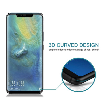 0.3mm 9H Surface Hardness 3D Curved Edge Full Screen Tempered Glass Film for Huawei Mate 20 Pro - Huawei Tempered Glass by buy2fix | Online Shopping UK | buy2fix
