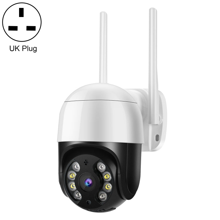 QX29 3.0MP HD WiFi IP Camera, Support Night Vision & Motion Detection & Two Way Audio & TF Card, UK Plug - Security by buy2fix | Online Shopping UK | buy2fix