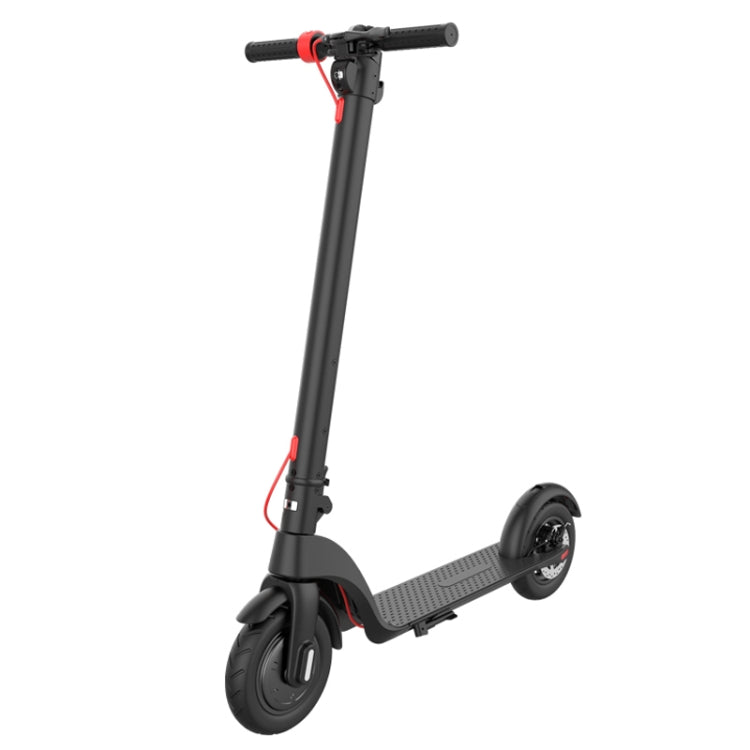 [EU Warehouse] X7 Outdoor Waterproof Foldable Off-road Scooter with 8.5 inch Vacuum Tires & LCD Display& LED Lights & 6.4AH Lithium Battery, Load-bearing: 20-100kg (Black) - Electric Scooters by buy2fix | Online Shopping UK | buy2fix