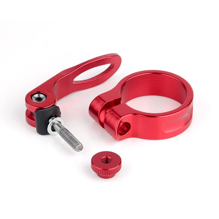 GUB CX-18 31.8mm Aluminum Ultralight Bicycle Seat Post Clamp(Red) - Outdoor & Sports by GUB | Online Shopping UK | buy2fix