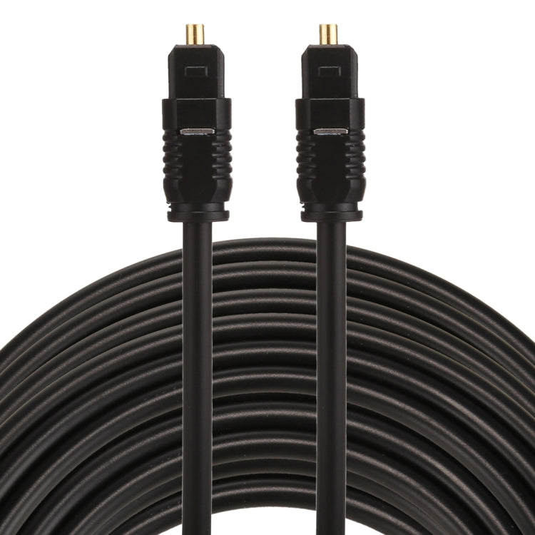 EMK 20m OD4.0mm Toslink Male to Male Digital Optical Audio Cable - Audio Optical Cables by EMK | Online Shopping UK | buy2fix