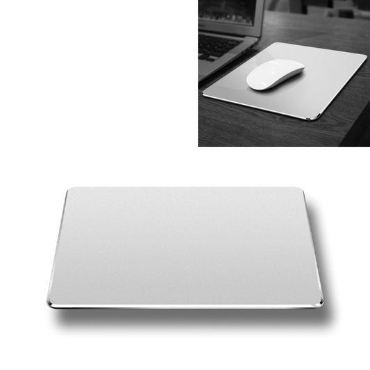 Aluminum Alloy Double-sided Non-slip Mat Desk Mouse Pad, Size : Mini(Silver) - Mouse Pads by buy2fix | Online Shopping UK | buy2fix