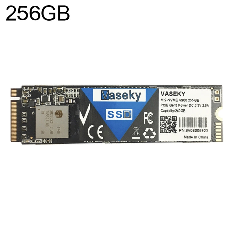 Vaseky M.2-NVME V900 256GB PCIE Gen3 SSD Hard Drive Disk for Desktop, Laptop - Solid State Drives by Vaseky | Online Shopping UK | buy2fix