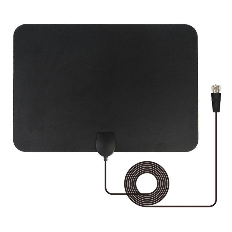 AN-1003 5dBi/25dBi Indoor HDTV Antenna, VHF170-230/UHF470-862MHz(Black) - Consumer Electronics by buy2fix | Online Shopping UK | buy2fix