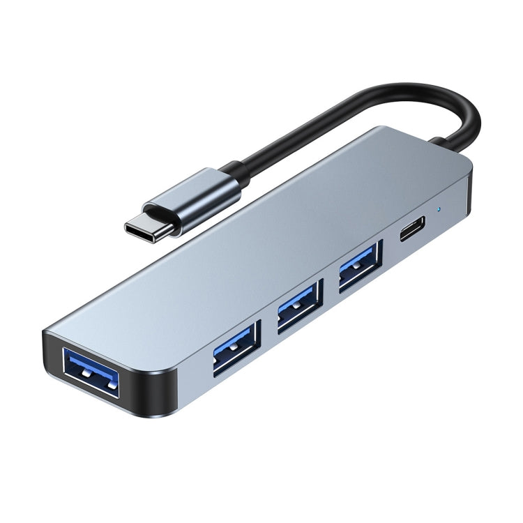 BYL-2301 5 in 1 USB-C / Type-C to USB Multifunctional Docking Station HUB Adapter - Computer & Networking by buy2fix | Online Shopping UK | buy2fix