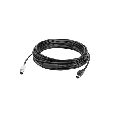 Logitech CC3500 Connect Speaker Microphone HUB Camera DIN Port Extension Cable, Cable Length: 10m (Black) - Microphone by Logitech | Online Shopping UK | buy2fix