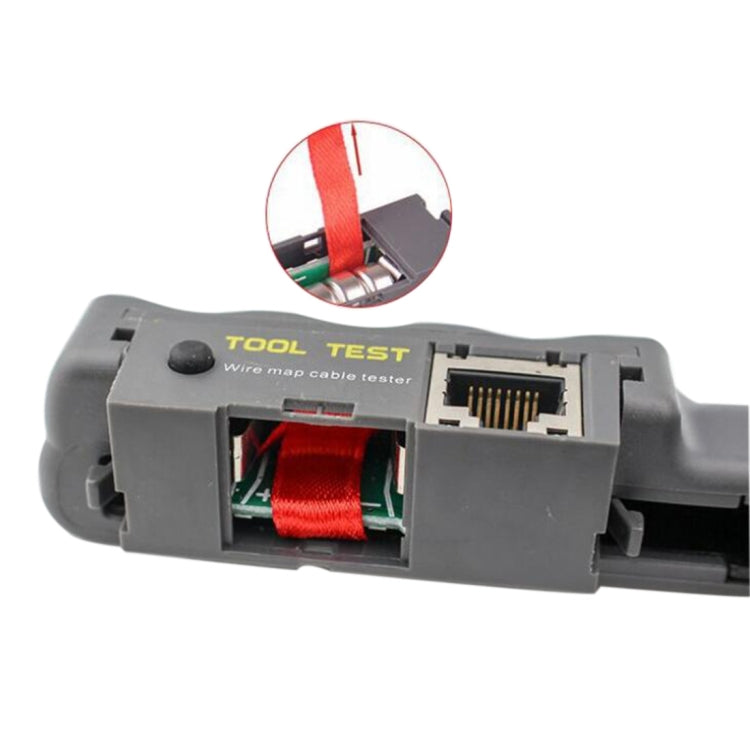 TLN568CR Multi-functional Dual-use Network Telephone Crimping Tool with Tester Network Pliers - Lan Cable and Tools by buy2fix | Online Shopping UK | buy2fix