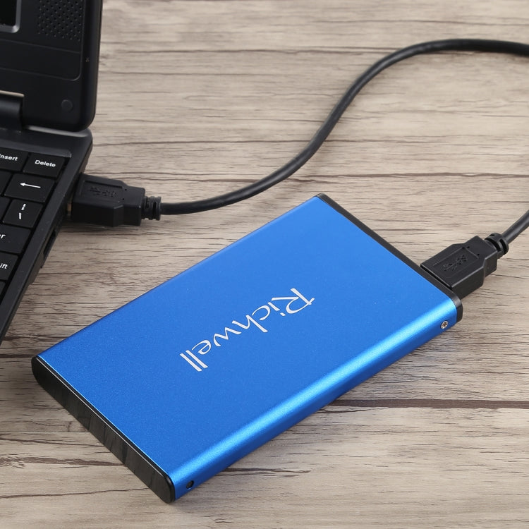 Richwell SATA R2-SATA-1TGB 1TB 2.5 inch USB3.0 Super Speed Interface Mobile Hard Disk Drive(Blue) - External Hard Drives by Richwell | Online Shopping UK | buy2fix