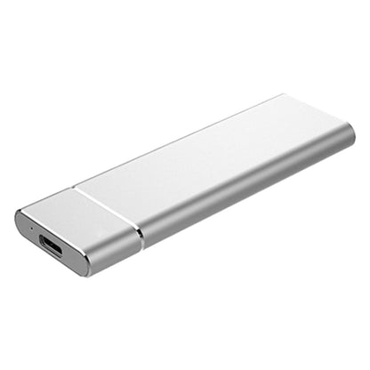 M.2 NGFF to USB-C / Type-C USB 3.1 Interface Aluminum Alloy SSD Enclosure (Silver) - HDD Enclosure by buy2fix | Online Shopping UK | buy2fix