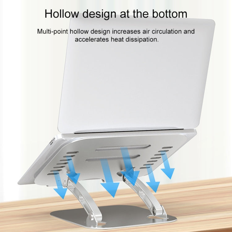 Laptop Aluminum Alloy Heat Dissipation Increase Base Suspension Holder - Computer & Networking by buy2fix | Online Shopping UK | buy2fix