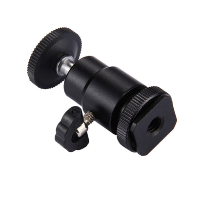 PULUZ Cold Shoe Tripod Head 1/4 inch Tripod Screw Head with Lock - Camera Accessories by PULUZ | Online Shopping UK | buy2fix