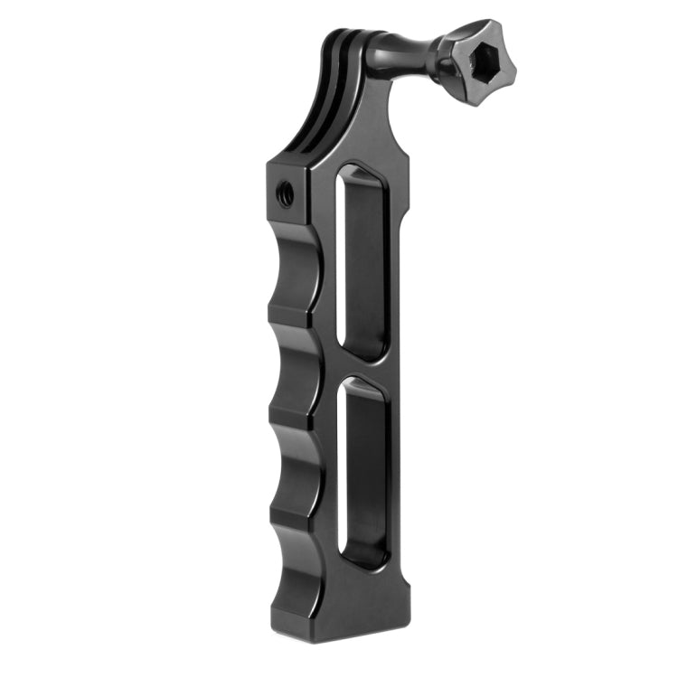 PULUZ Aluminum Alloy Tactical Hand Holder Grip for DJI Osmo Action, GoPro NEW HERO /HERO7 /6 /5 /5 Session /4 Session /4 /3+ /3 /2 /1, Xiaoyi and Other Action Cameras(Black) - Camera Accessories by PULUZ | Online Shopping UK | buy2fix