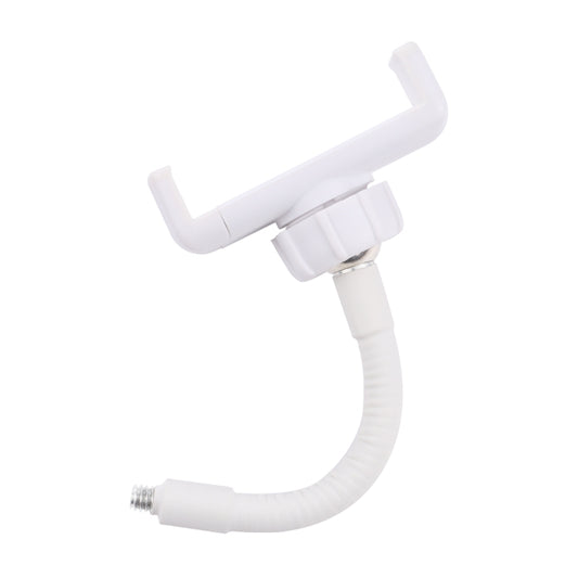 PULUZ Flexible Clip Mount Holder with Clamping Base (White) - Lazy Bracket by PULUZ | Online Shopping UK | buy2fix