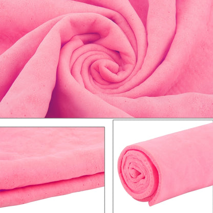 KANEED Synthetic Chamois Drying Towel Super Absorbent PVA Shammy Cloth for Fast Drying of Car, Size: 43 x 32 x 0.2cm(Pink) - Car washing supplies by KANEED | Online Shopping UK | buy2fix