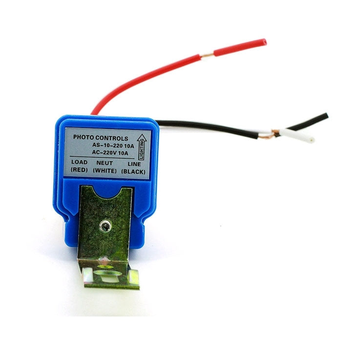 AS-10 10A 220V 50-60Hz Photo Control Auto On/Off Street Light Switch - Consumer Electronics by buy2fix | Online Shopping UK | buy2fix
