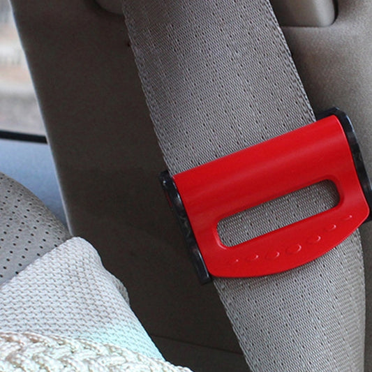 2 PCS SHUNWEI Car Safety Seat Belt Adjuster(Red) - Seat Belts & Padding by SHUNWEI | Online Shopping UK | buy2fix