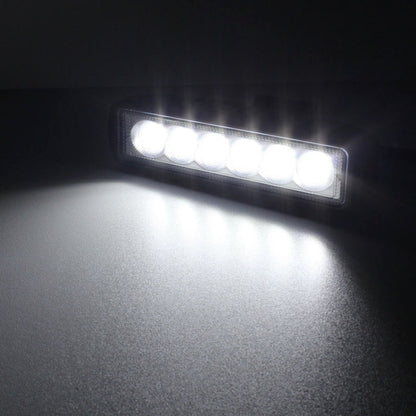 18W 1440LM Epistar 6 LED  Car Work Lamp Bar Light Waterproof IP67, DC 10-30V - In Car by buy2fix | Online Shopping UK | buy2fix