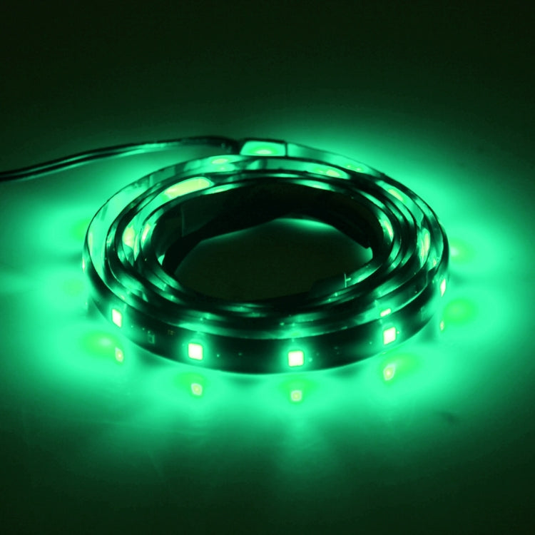 5 PCS 120cm 60 LED Waterproof Flexible Car Strip Light, DC 12V(Green Light) - In Car by buy2fix | Online Shopping UK | buy2fix