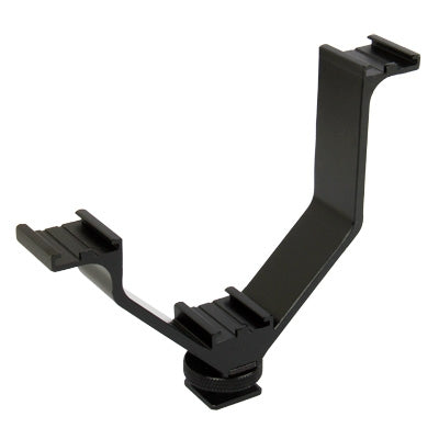 12.5 cm Triple Shoe V-bracket(Black) - Camera Accessories by buy2fix | Online Shopping UK | buy2fix