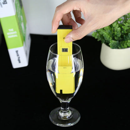 Pocket-sized PH Meter with ATC(Yellow) - Consumer Electronics by buy2fix | Online Shopping UK | buy2fix