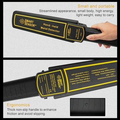 AR954 Handheld Security Metal Detector, Detection Distance: 60mm - Consumer Electronics by buy2fix | Online Shopping UK | buy2fix