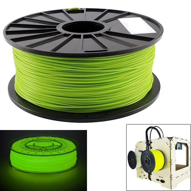 PLA 1.75 mm Luminous 3D Printer Filaments, about 345m(Green) - Consumer Electronics by buy2fix | Online Shopping UK | buy2fix