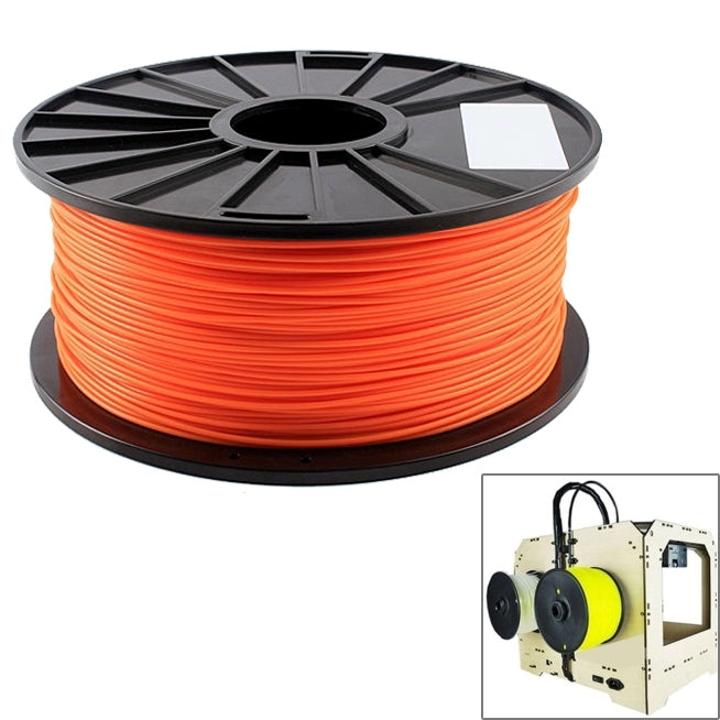 PLA 3.0 mm Fluorescent 3D Printer Filaments, about 115m(Orange) - Consumer Electronics by buy2fix | Online Shopping UK | buy2fix
