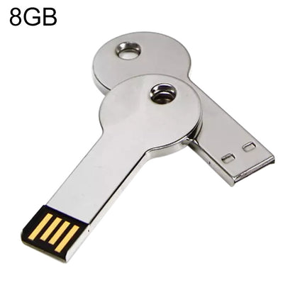 Metal Series Mini USB 2.0 Flash Disk with Keychain (8GB) - Computer & Networking by buy2fix | Online Shopping UK | buy2fix